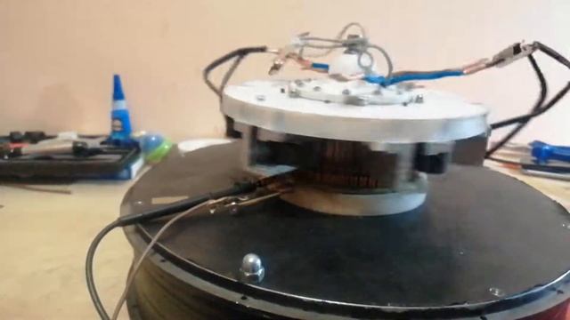 Первый тестовый запуск на одной фазе