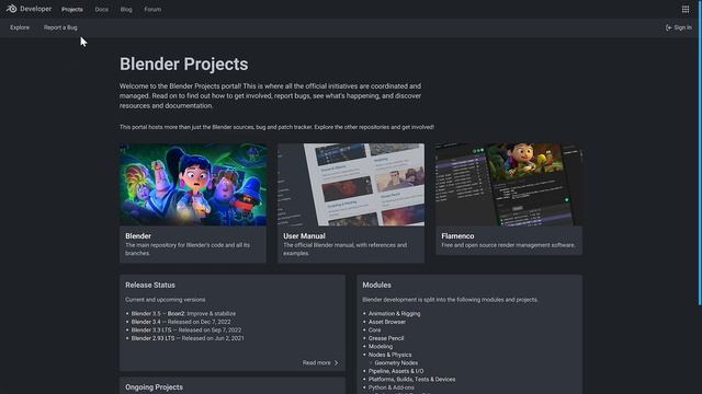 Blender Has a New Home... Blender Projects! смотреть онлайн