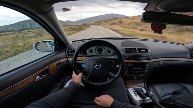 Mercedes Benz E320 CDI W211 [204HP] - POV Drive смотреть онлайн