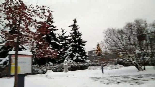 Зимняя сказка в парке Музеон в Москве.... смотреть онлайн