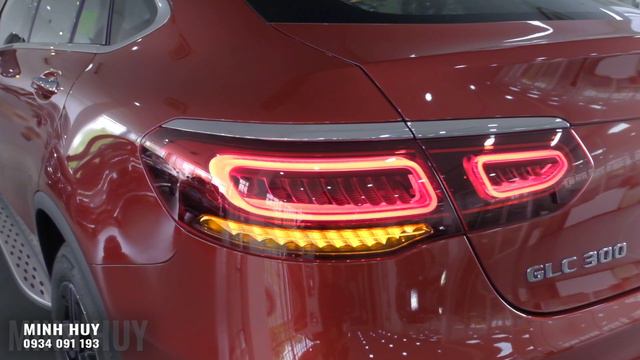 Mercedes GLC 300 Coupe 2022 màu Đỏ cá tính, nổi bật | Huy Mercedes смотреть онлайн
