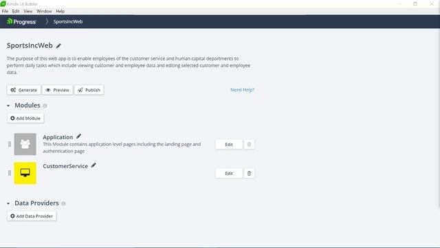 Developing a Progress OpenEdge Web App Using Kendo UI Builder смотреть онлайн