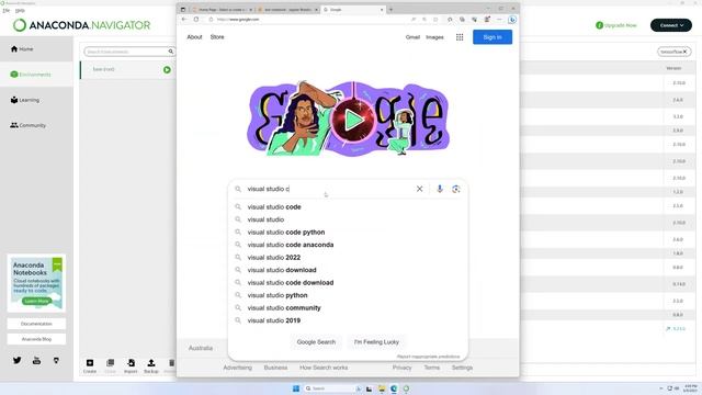 Setup Python, Anaconda, Visual Studio Code & GitHub Copilot смотреть онлайн