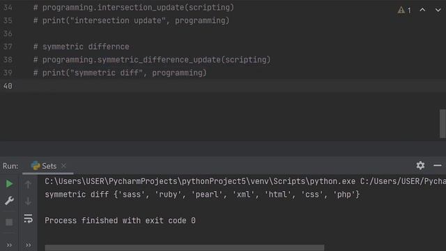 Python Set Operations #17 смотреть онлайн