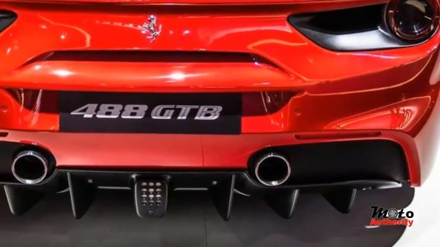 2016 Ferrari 488 GTB Twin-Turbocharged: Shanghai 2015 смотреть онлайн