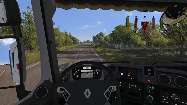 [ETS2] Euro Truck Simulator 2 1.33 - Beyond the Baltic Sea - Renault Range T - Riga to Klaipeda смотреть онлайн