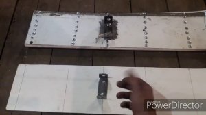 Самодельные лыжи на самодельный снегоход.