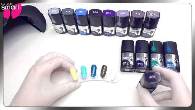 Гель-лак SMART. Обзор и выкраска. #4: Морские оттенки смотреть онлайн