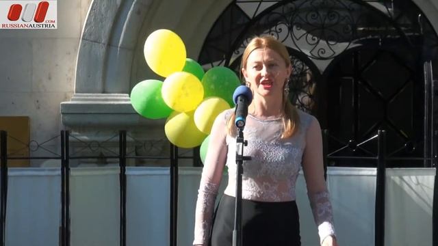 Екатерина Потего (вокал). Российско-австрийский уличный фестиваль в Вене смотреть онлайн