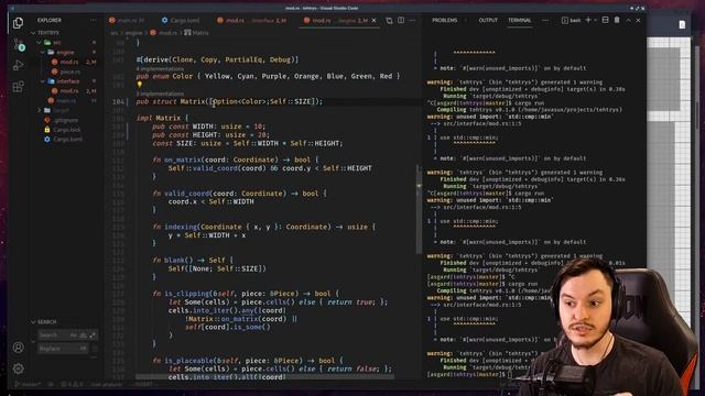 Tetris Graphics from scratch in Rust with SDL2 | Ep. 3 смотреть онлайн