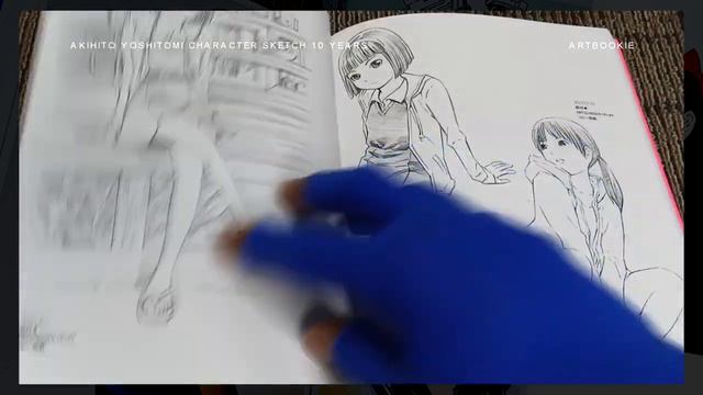 This 10 Years Of Artworks Is A Must Have Artbook! (Yoshitomi Akihito Character Sketch 10 Years)