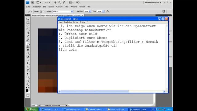 [24.01.2010] Speedeffekt - Photoshop смотреть онлайн