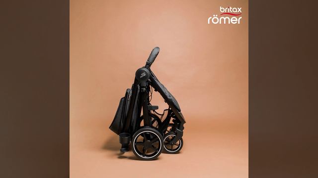 Britax Roemer B-AGILE M: сложение коляски смотреть онлайн