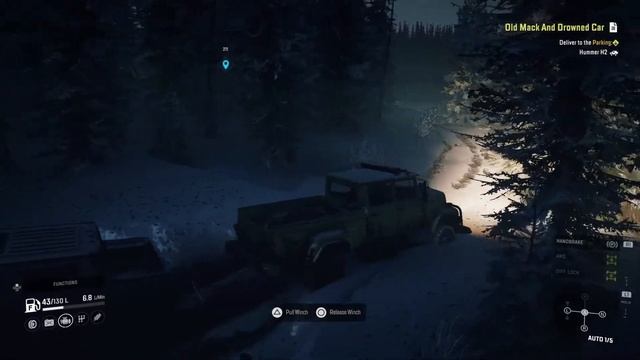 SnowRunner; Task - Old Mac and the Drowned Car смотреть онлайн