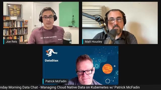 Managing Cloud Native Data on Kubernetes w/ Patrick McFadin смотреть онлайн