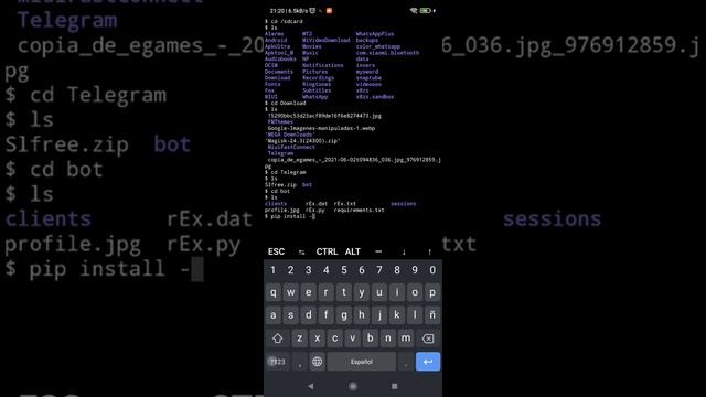 Llena tus grupos de Telegram en automático desde tu celular con termux смотреть онлайн