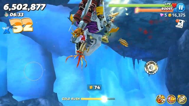 Monster Mecha - Hungry Shark World - android/IOS games - Walkthrough Gameplay All Levels - Satify смотреть онлайн