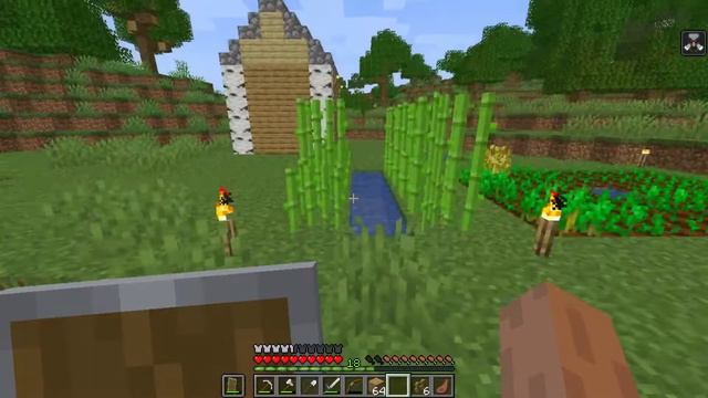 Прохождение Minecraft 1.17 | Серия №4 | Ферма куриц смотреть онлайн