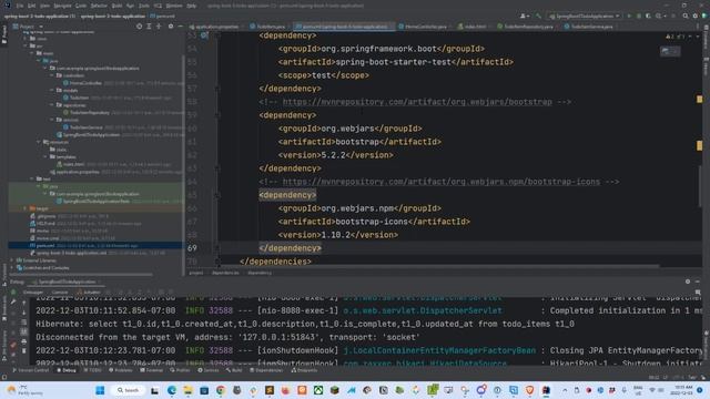 Build an ENTIRE TODO Web Application with Java Spring Boot 3.0.0 in 62 min смотреть онлайн