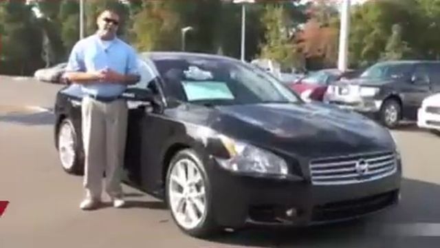 2009 Nissan Maxima For Sale Sport Package Used Black on Black c190433a.m4v смотреть онлайн