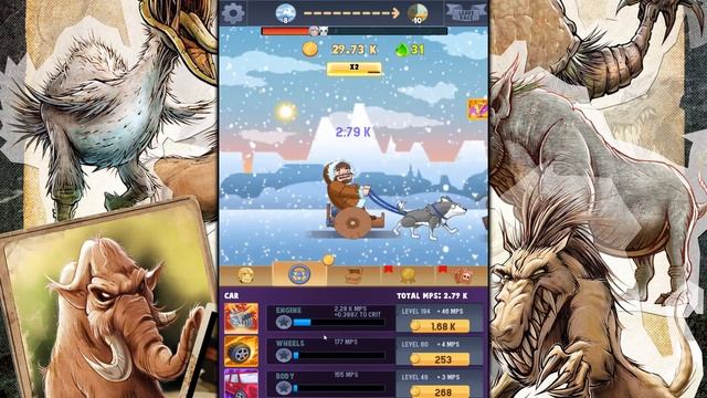ЭВОЛЮЦИЯ ЧЕЛОВЕКА И ЕГО ТАЧКИ! и это круто! - Clash Rider Clicker Tycoon смотреть онлайн