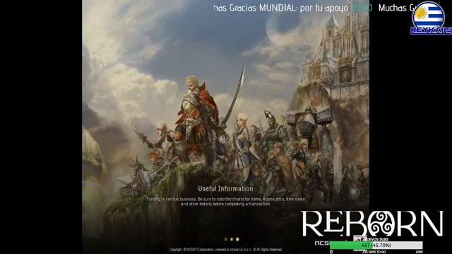 DAY #2 Quest SUB CLASS en @l2reborn x30 !! смотреть онлайн