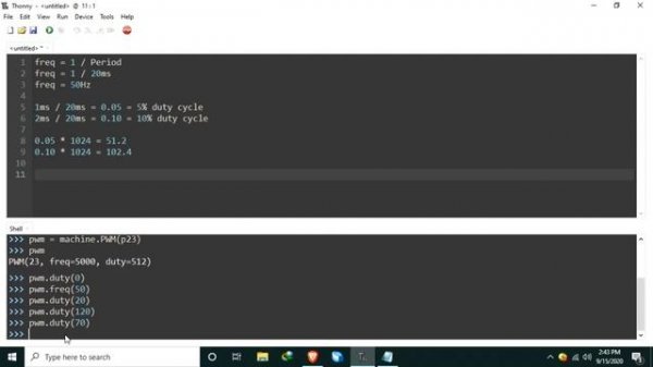 006 - ESP32 MicroPython: Control Servo Motor in MicroPython | PWM