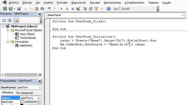 COMBOBOX EXCEL - Combobox Excel Rango Dinámico - VBA Lista Desplegable dinámica de Combobox Exce. смотреть онлайн