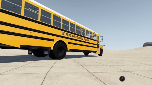 BeamNG Drive - Freightliner FS-65 School Bus Suspension Test смотреть онлайн