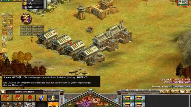 Rise of Nations. Прохождение за Рим. Fine - Pax Romana смотреть онлайн