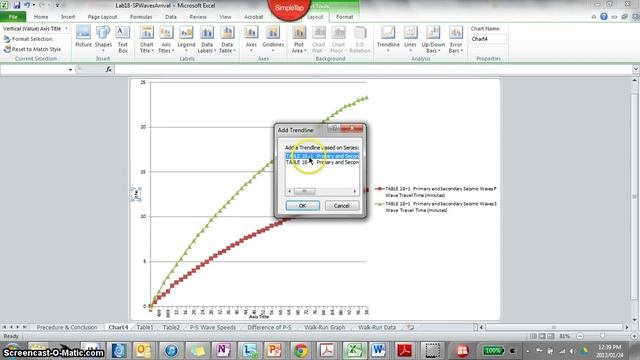 Excel How add a Line Best Fit to a Graph смотреть онлайн