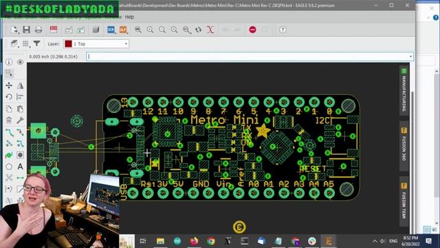 The Desk of Ladyada - a QFN swapperoo смотреть онлайн