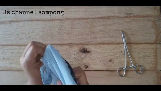 New style/DIY Butterfly Face mask How to mask วิธีทำหน้ากากอนามัยทรงผีเสื้อ Js channel sompong смотреть онлайн