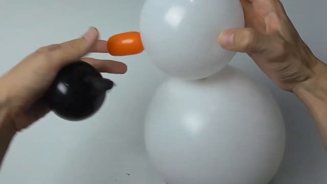Snowman - How to Make Balloon Animals #20 / バルーンアートの作り方 #20 (雪だるま) смотреть онлайн