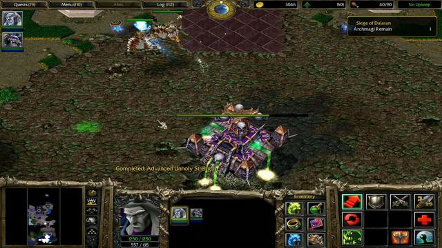 Warcraft 3 Reign Of Chaos Undead Campaign Path Of The Damned Miss 7 The Siege Of Dalaran Hard смотреть онлайн