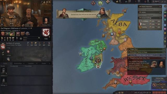I United Ireland in 13 Minutes - CK3 Legends of the Dead смотреть онлайн