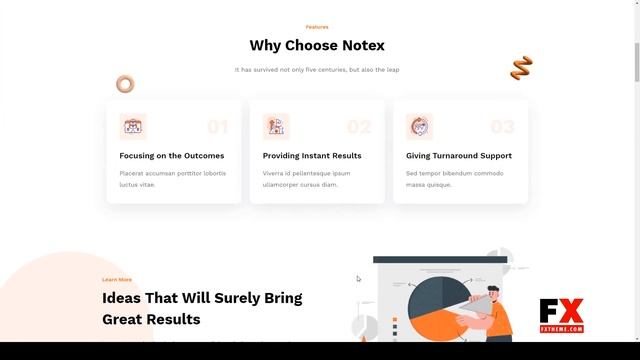 Notex - Corporate Business Bootstrap 5 Template IT services responsive смотреть онлайн