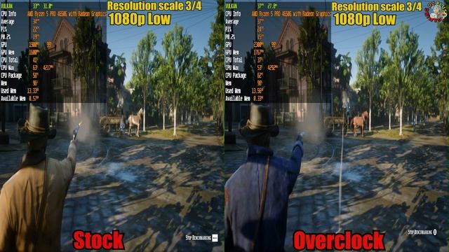 RYZEN 5 PRO 4650G RX VEGA 7 [STOCK VS OVERCLOCK ]?Tested 10 Benchmarks at 1080P смотреть онлайн