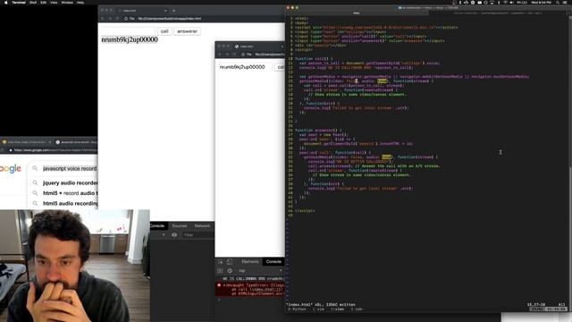 George Hotz | Programming | Not MuZero maybe other things | PeerJS | VoiceApp browser phone calls смотреть онлайн