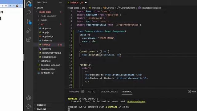React State - Creating and Updating смотреть онлайн