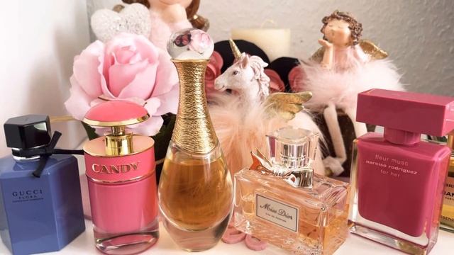 Любимые люксовые ароматы #люкс#mugler#chanel#prada#dior#gucci#tomford#robertocavalli#guerlain