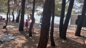 Лучший пляж Абхазии в Лдзаа (Лидзава ). Ресторан Гагрипш, отель Амшин.