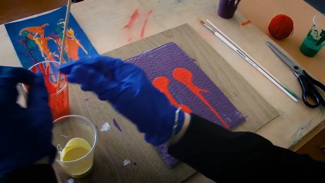 Мастер-класс "Рисование в технике ниткографии" смотреть онлайн