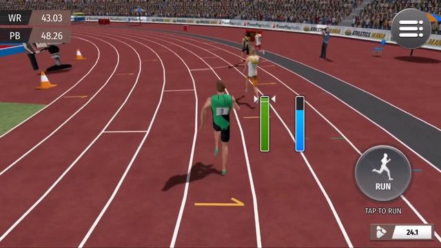 Athletics mania - new 400m event смотреть онлайн