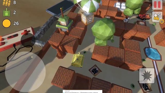 Новая игра от разработчика Skaner Soft Танчики 3D #1 смотреть онлайн