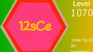 【2048 all tiles】the 2^1 to 2^2048(32qDu tile) in a hexic 2048 tile
