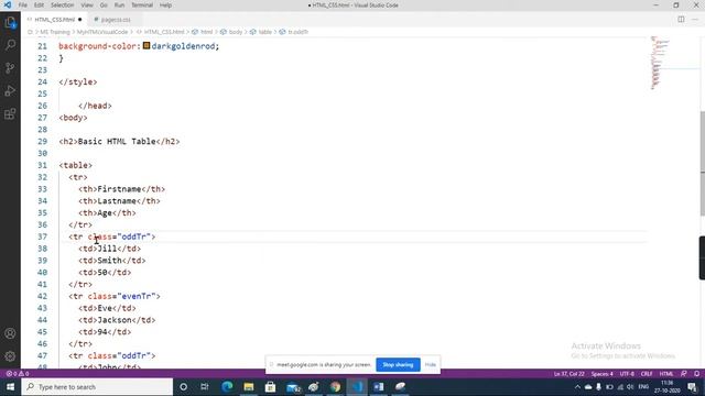 List And Tables In Html смотреть онлайн