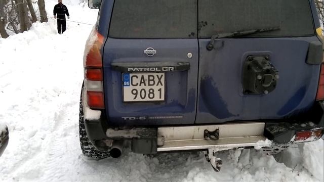 Nissan Patrol with Skyline GT-R engine смотреть онлайн