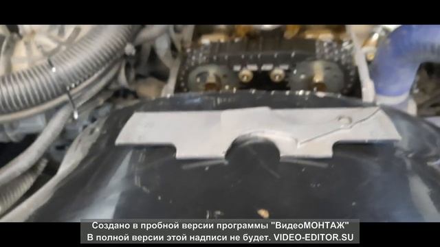 Проверка метки демпфера по зубьям шкива УАЗ Патриот ЗМЗ409 смотреть онлайн