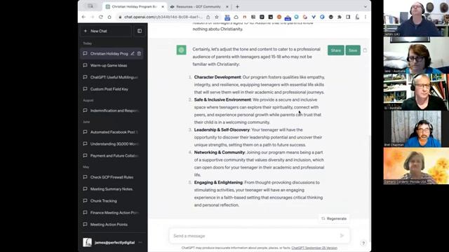 AI training session (Zoom Oct 2023) смотреть онлайн